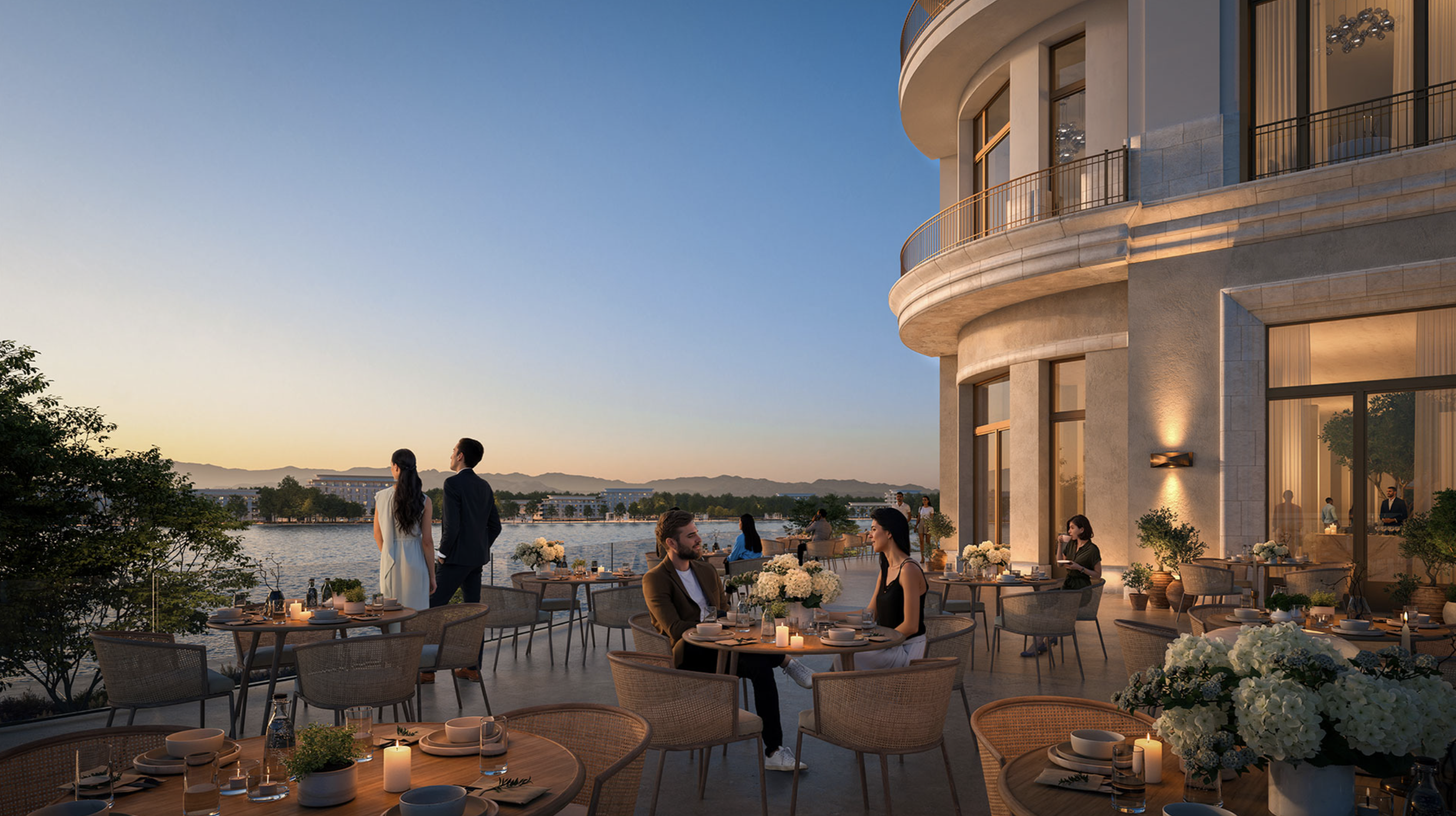 Sunset dinner